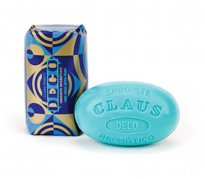 Claus Porto Deco Lime Basil Soap 350g
