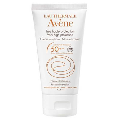 Avene Very High Protection Mineral Cream SPF 50+ (for intolerant skin) 50ml