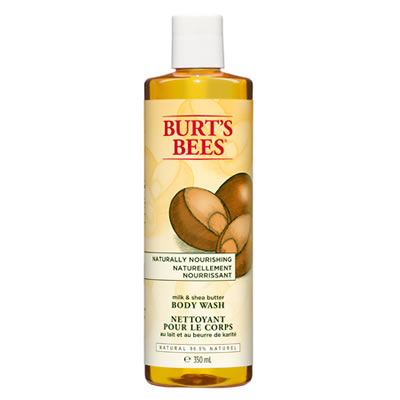 Burts Bees Milk and Shea Butter Body Wash 350ml