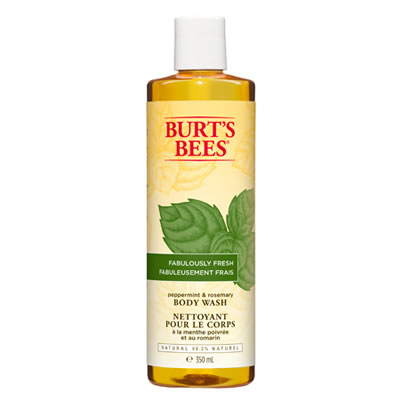 Burts Bees Peppermint & Rosemary Body Wash 350ml