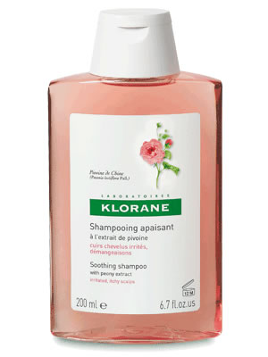 Klorane Peony Shampoo 200ml (Irritated Scalp)