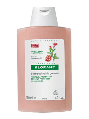 Klorane Pomegranate Shampoo 200ml (Coloured Hair)